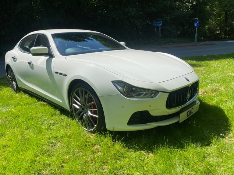 MASERATI GHIBLI DV6 White Auto Diesel, 2016 FSH