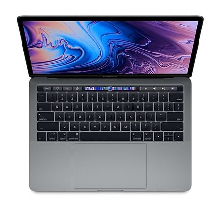 MacBook Pro (13-inch, 2019, Two Thunderbolt 3 ports)