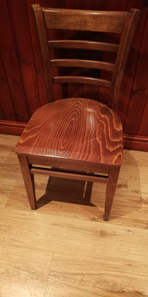 Solid Wood Walnut Dining table & 4 Chairs