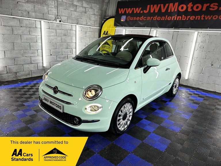 2016 Fiat 500 1.2 Lounge Hatchback 3dr Petrol Manual Euro 6 (s/s) (69 bhp)