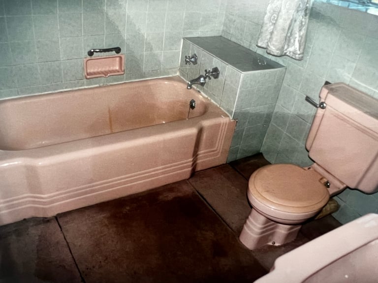 Original Art Deco 3 piece bathroom suite