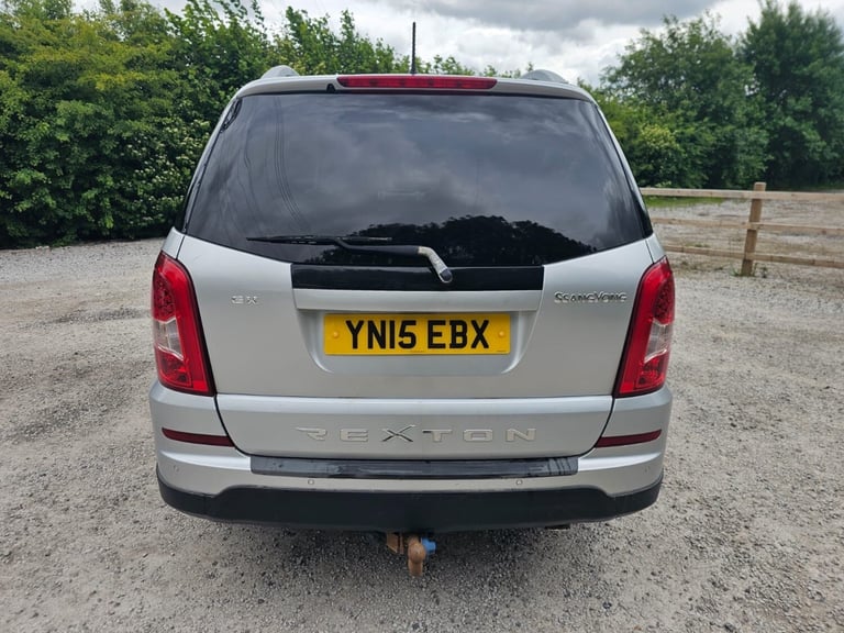 SSANGYONG REXTON 4X4 AUTO VAN UTILITY CAR BENCH SEAT A/C CRUISE MOT 05/2026 