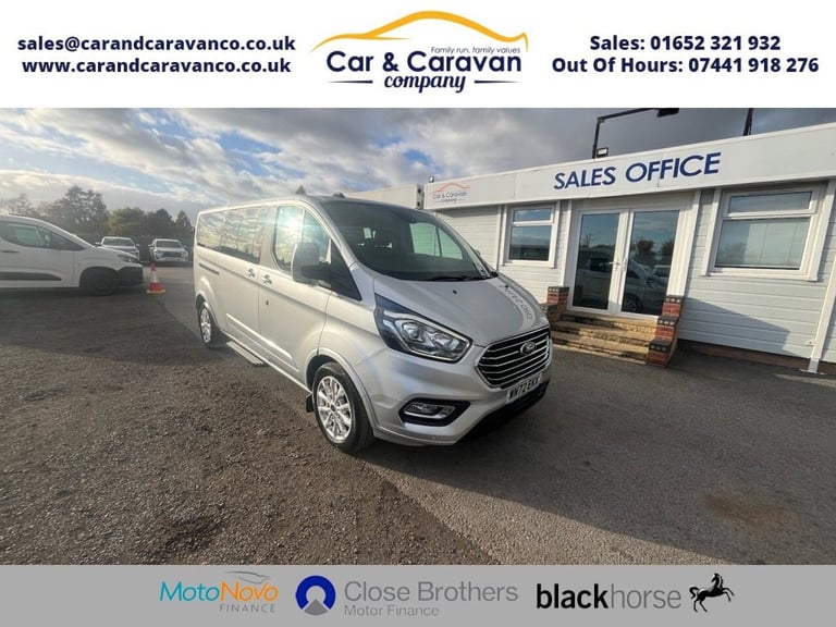 2022 72 FORD TOURNEO CUSTOM 2.0 320 ECOBLUE TITANIUM MINIBUS DOUBLE CAB 5DR DIES