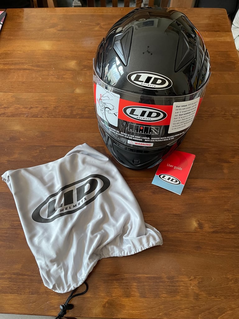 Brand New LID motorcycle helmet - Medium