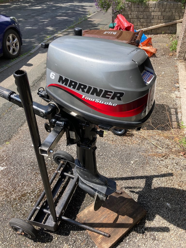 image for 6hp 4 stroke Mariner outboard engine 