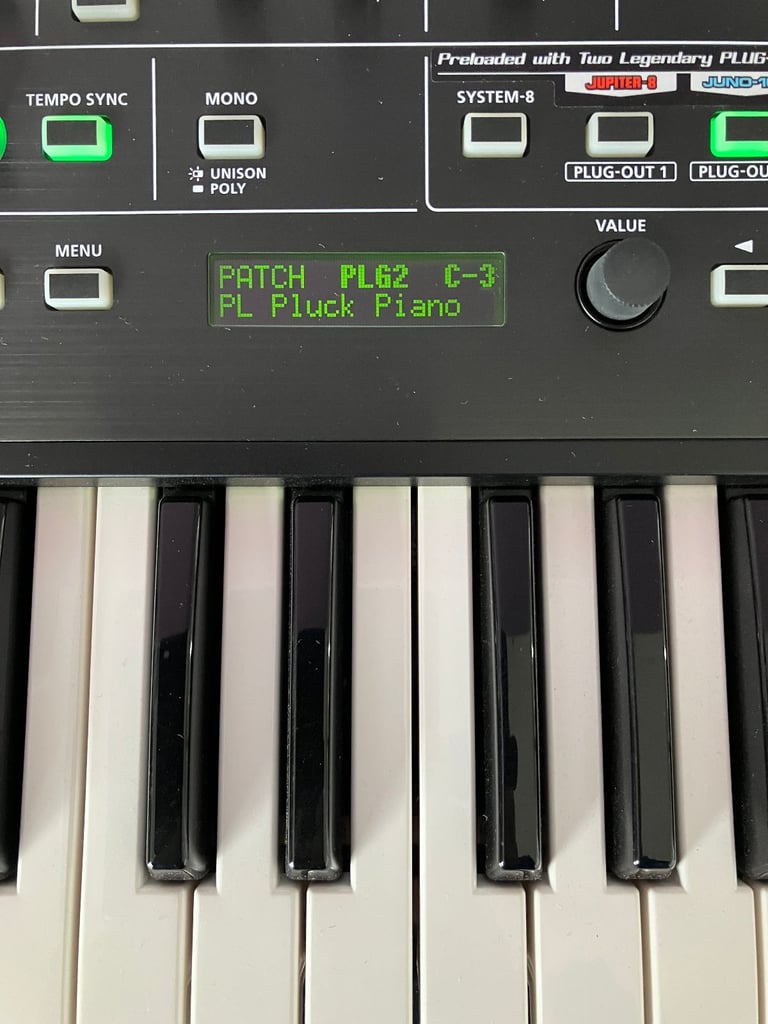 Roland SYSTEM-8 49-Key Plug-Out Synthesizer 2016 - Present - Black