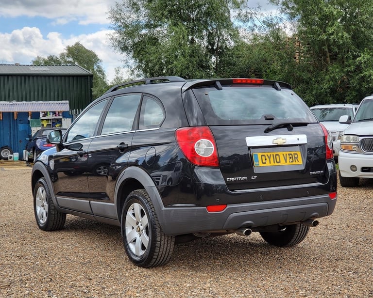 2010 CHEVROLET CAPTIVA 2.0 VCDi LT 5 DOOR 7 SEATER AUTOMATIC BLACK