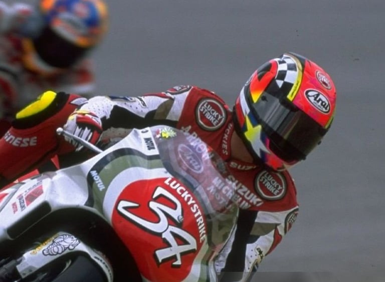 image for #ARAI PROFILE V - MOTORCYCLE HELMET - KEVIN SCHWANTZ 1995 - LARGE - BRAND NEW - £500