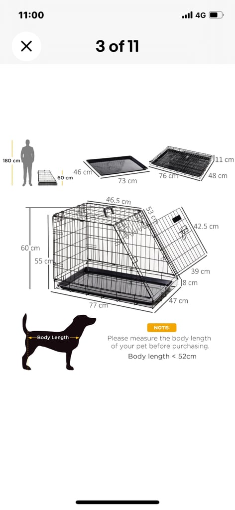Brand new dog crate / cage 