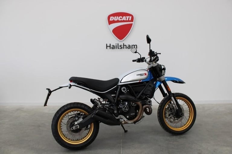 2022 Ducati Scrambler Desert Sled in Sparkling Blue