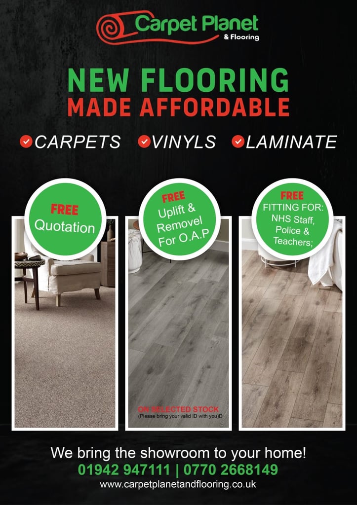 Carpet and Laminte flooring - Supply and fit