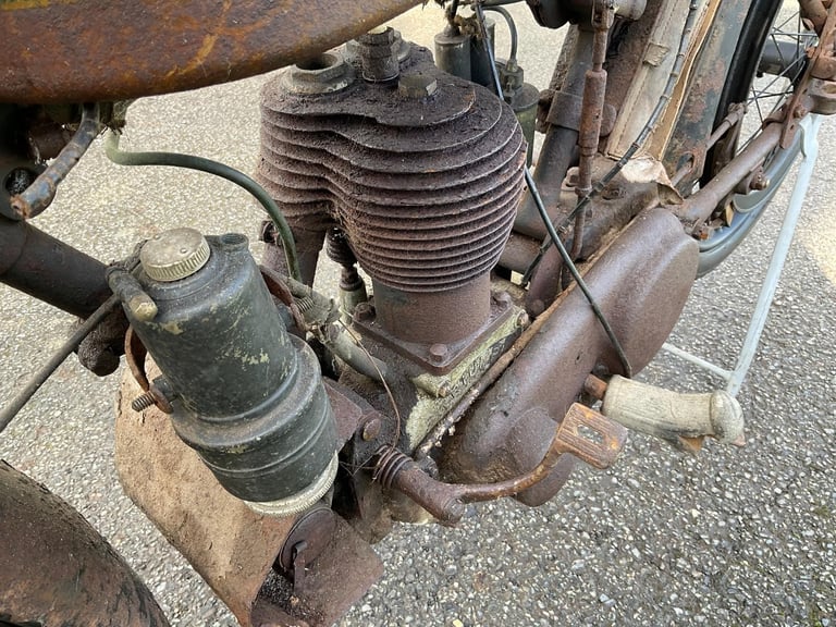 Triumph Model P 1926 unrestored ideal winter project 