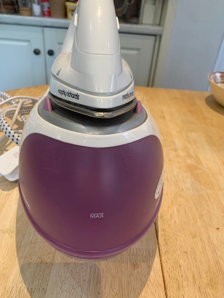 Morphy Richards 333020 Jet Steam Generator Pink White Steam Generator Iron