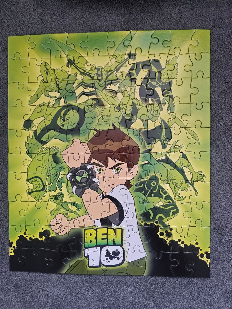 Ben 10 jigsaw puzzle 100 piece