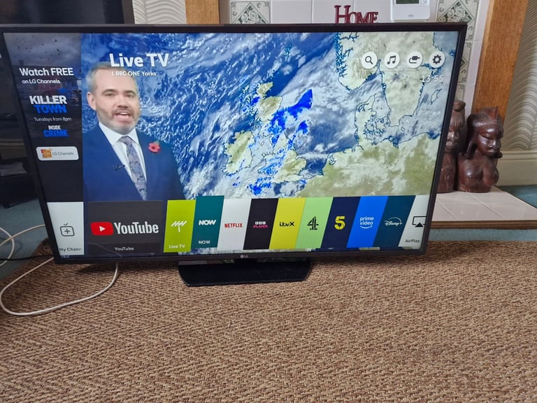 image for lg 43inch 4k ultra HD smart tv 