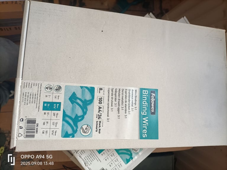 Fellows binding machine 