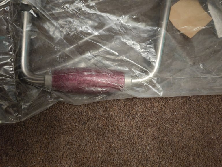 New, hand brace drill by York.