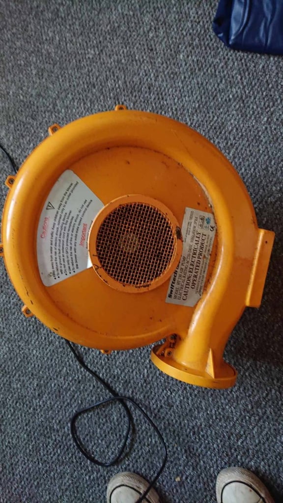 Bouncy castle blowers. 