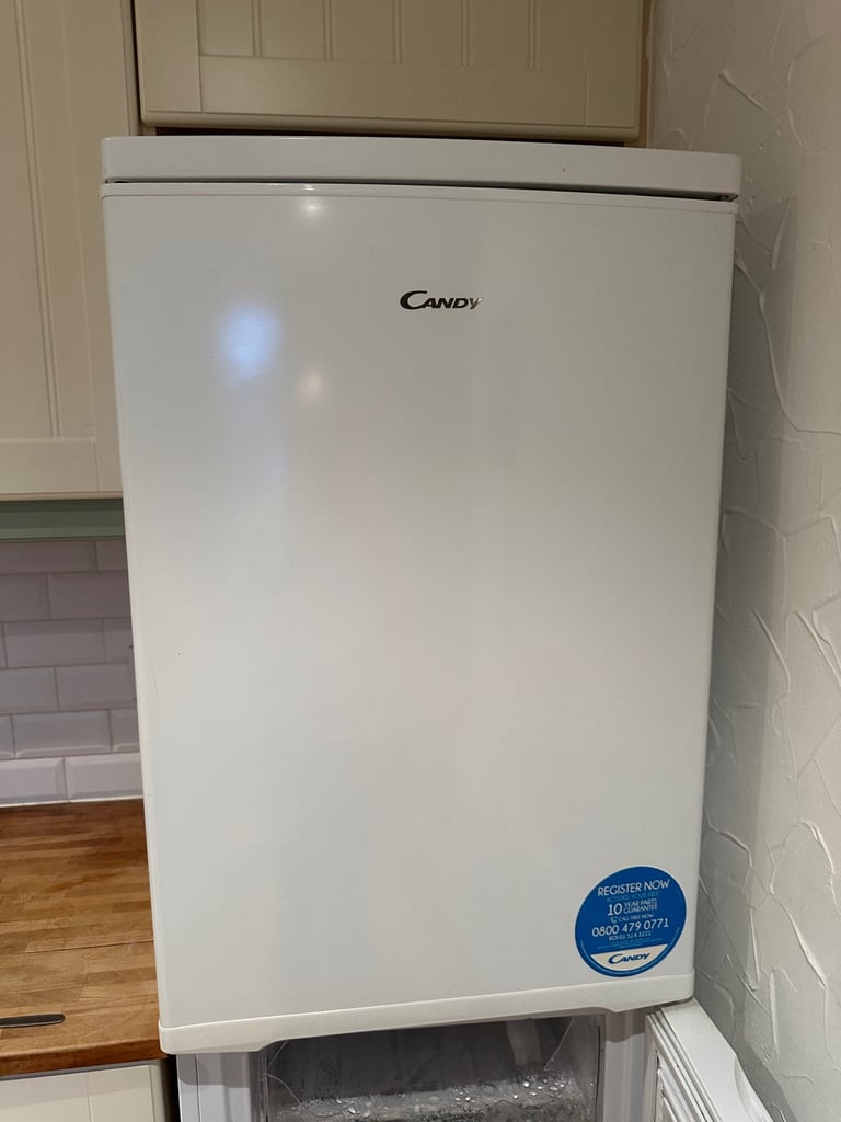 Tall Candy fridge freezer 