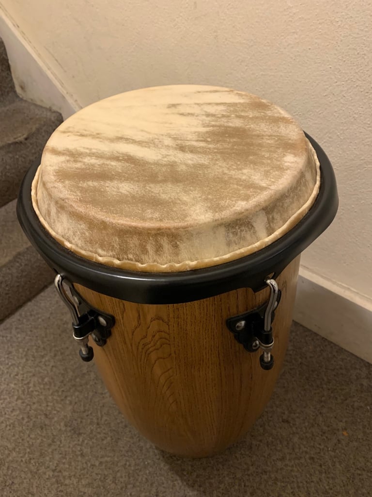 11 inch conga with newly hand fitted quality skin