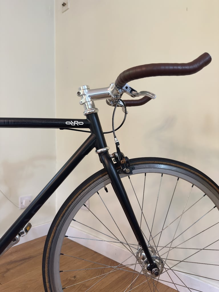 Oreo 2021 lightweight FE Street Single Speed and Fixed gear City Bike M, Black