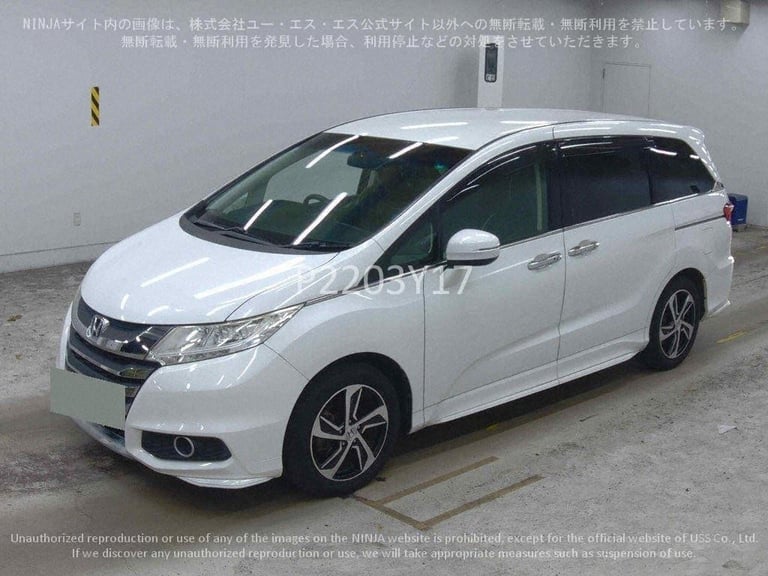 Honda odyssey 2.4 auto g euro pack 40k miles jap import 4.5 grade 2015 due feb