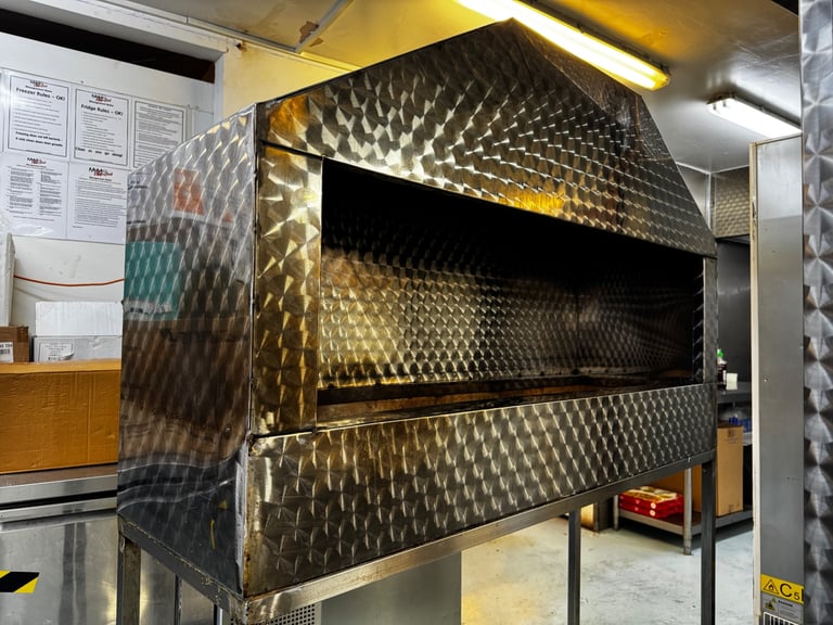 image for Turkish BBQ Mangal Charcoal Grill stainless steel to sell immediately.