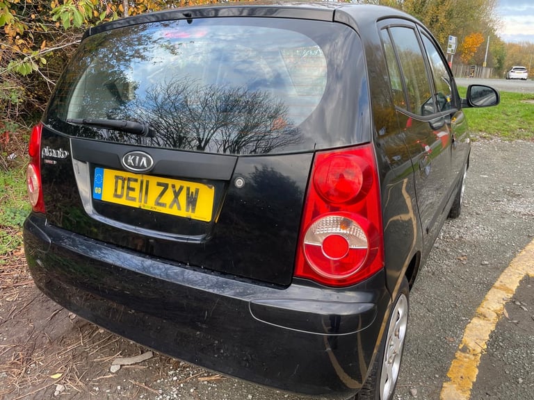 KIA PICANTO 1.0 SPICE 11 REG BLACK 5 DOOR MOT MARCH 10TH 2026 TAX £35 LOW INSURANCE 50+MPG