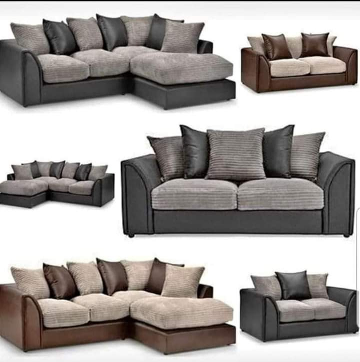Modern Sofas Corner L / Ushaped 2, 3, 4, 5, Seater Sofas Sets Left