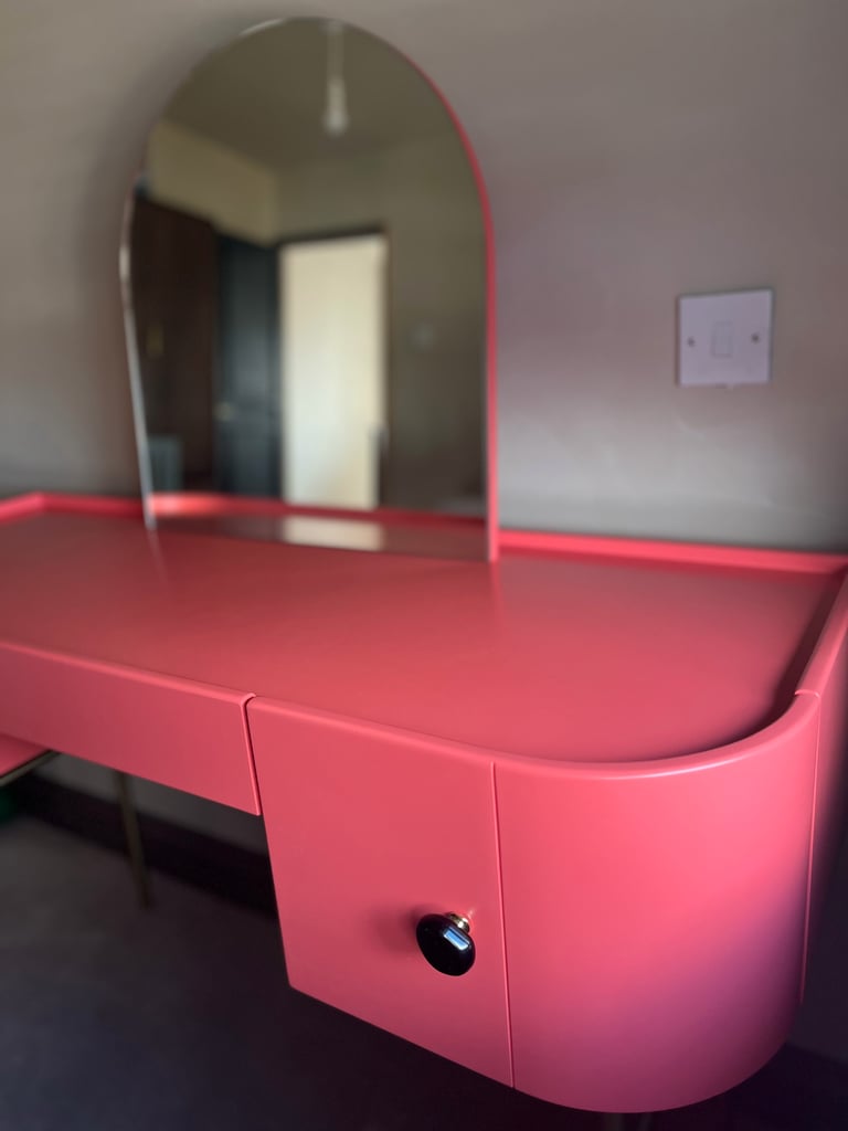 Made. com Tandy Range Dressing Table Coral