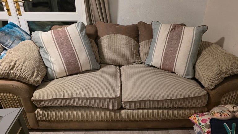 Corner sofa and 3 seater