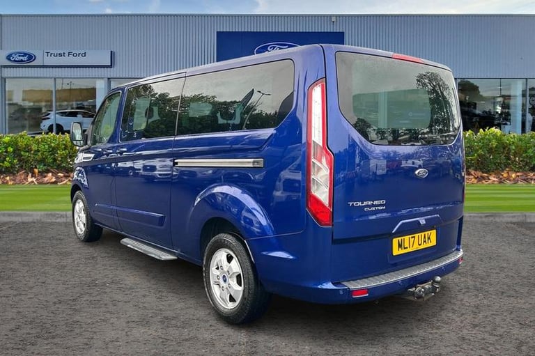 2017 Ford Tourneo Custom Titanium L2 LWB 8 Seat Minibus FWD 2.0 TDCi 130ps Low Roof, NO VAT, AIR ...