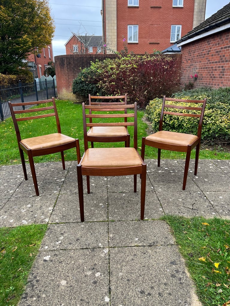 image for Set of G plan fresco dining chairs (delivery available)