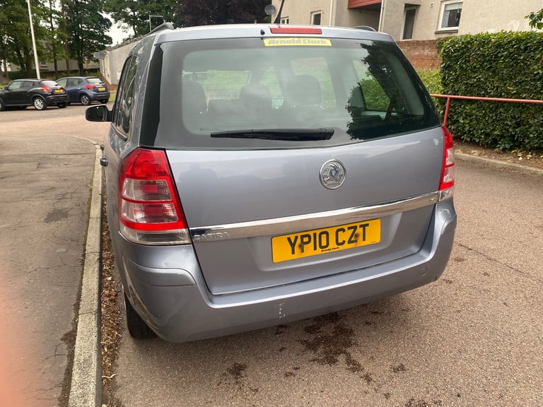 Vauxhall, ZAFIRA, MPV, 2010, Manual, 1598 (cc), 5 doors