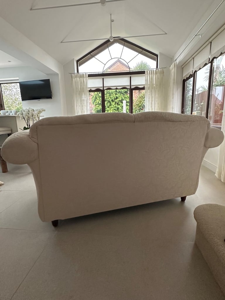 image for Cream 2 seater sofa 