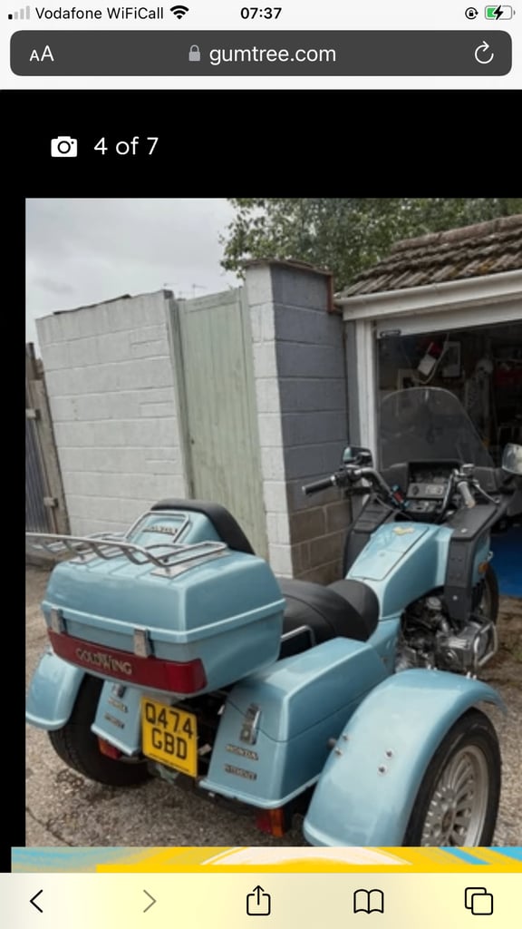 Excellent Trike for sale (possibly)