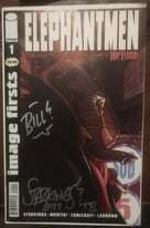 Image Firsts Autographed Elephantmen comic. Mint condition. Eccles, Mcr