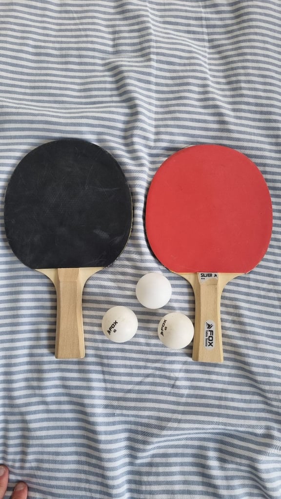 Table Tennis Fox Silver set