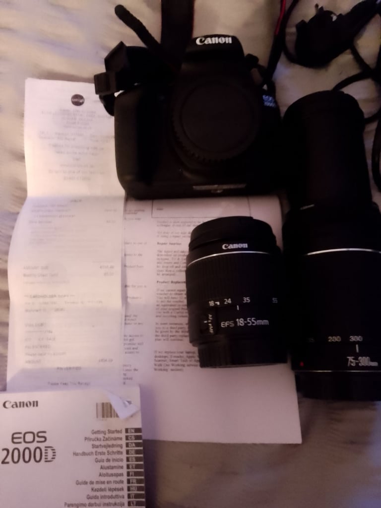 Camera and long lense forsale