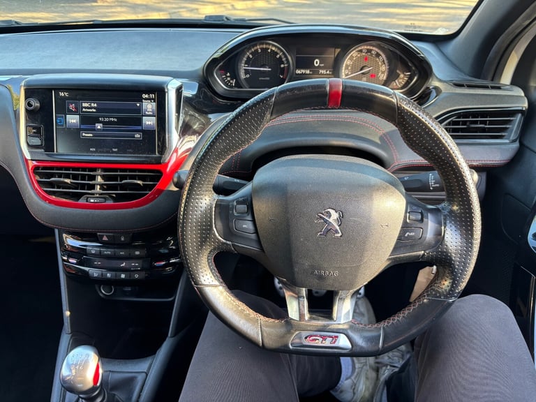 2016 Peugeot 208 1.6 THP GTi 3dr HATCHBACK Petrol Manual
