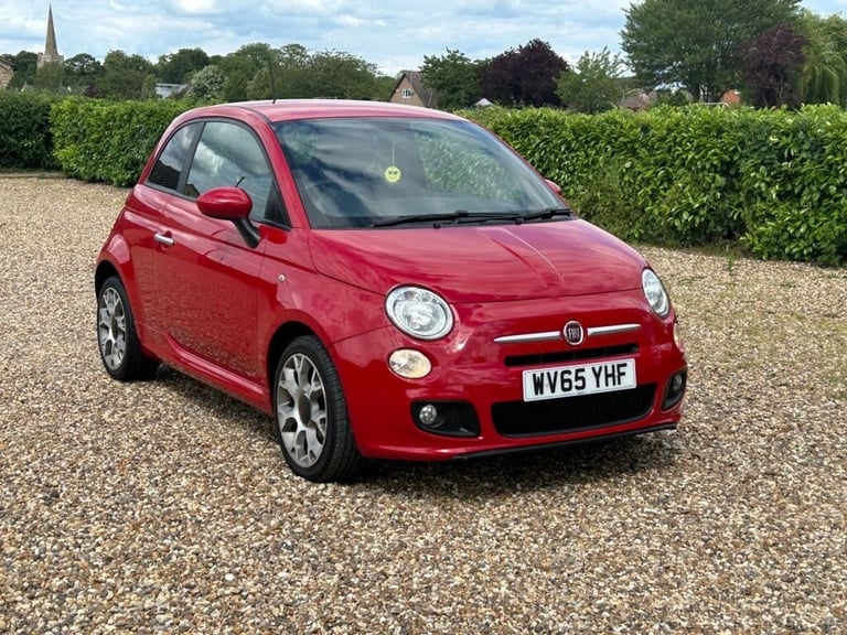 2015 65 FIAT 500 1.2 S HATCHBACK 3DR PETROL MANUAL EURO 6 (S/S) (69 BHP)