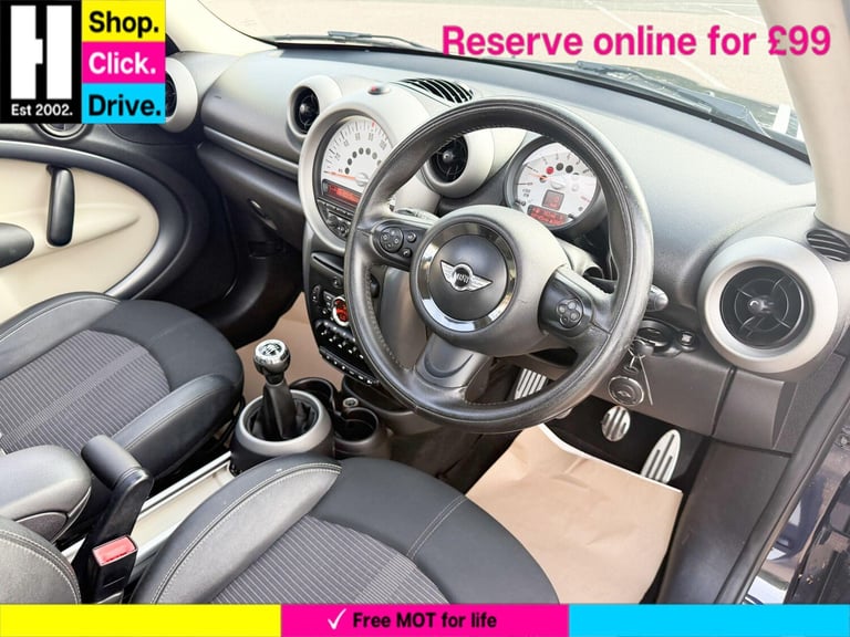 2010 MINI Countryman 1.6 Cooper S SUV 5dr Petrol Manual ALL4 Euro 5 (s/s) (184 ps) HATCHBACK Petr...