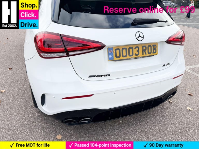  Mercedes-Benz A-Class 2.0 A35 AMG (Premium Plus) Hatchback 5dr Petrol SpdS DCT 4MATIC Euro 6 (s/...