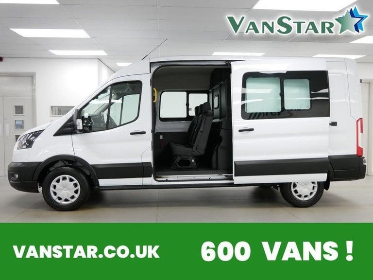 2024 FORD TRANSIT 350 2.0 EBL 130 BHP L3 TREND CREWCAB 6 SEATER ( 2024 YEAR )