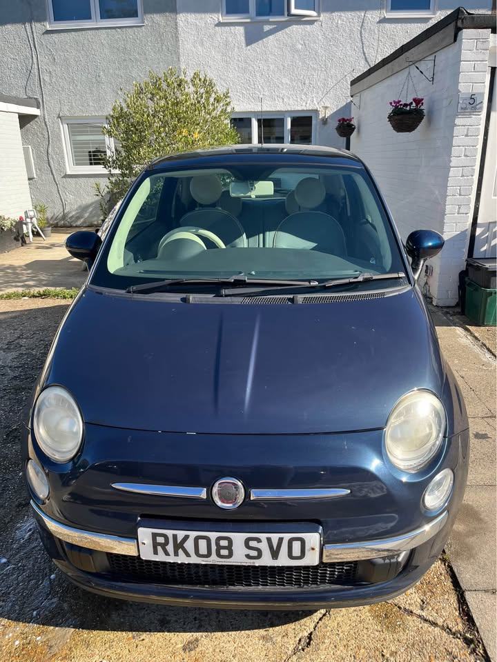 Fiat, 500, Hatchback, 2008, Manual, 1242 (cc), 3 doors