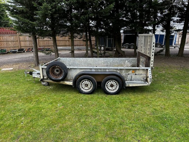 Used BJT Brian James T-ZZ-T-547 Cargo Trailer with Ramp 2600KG