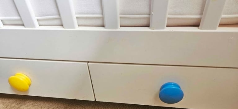 image for IKEA Cot and mattress