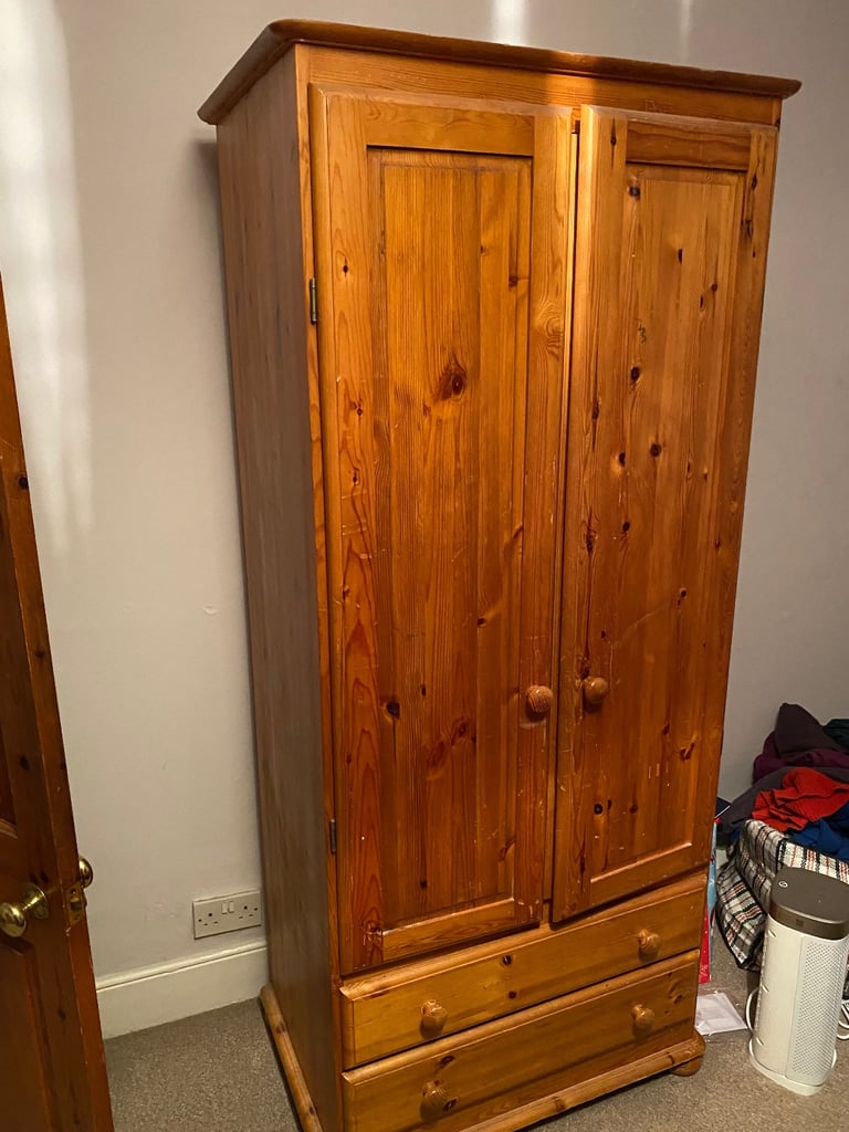 Free delivery pine wardrobe 