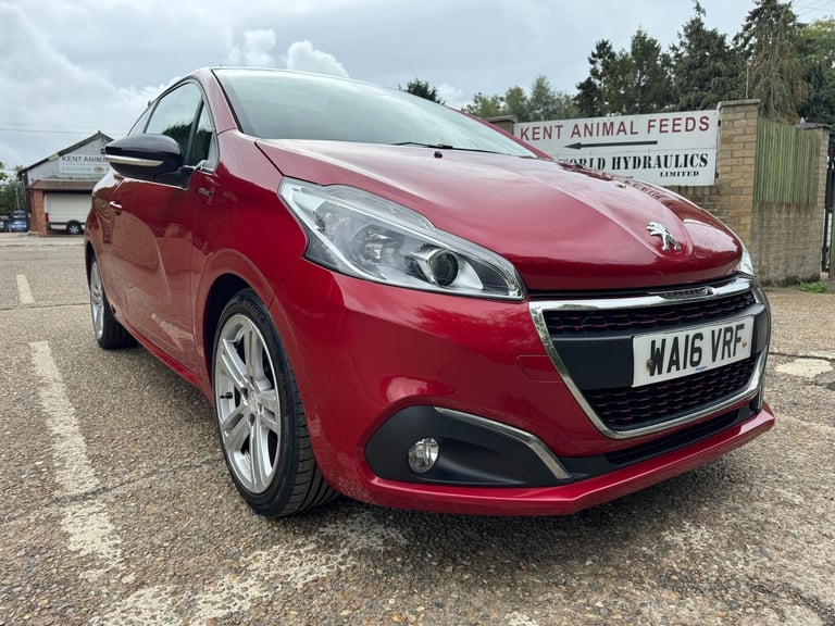 2016 Peugeot 208 1.2 Puretech Gt Line Hatchback HATCHBACK Petrol Manual
