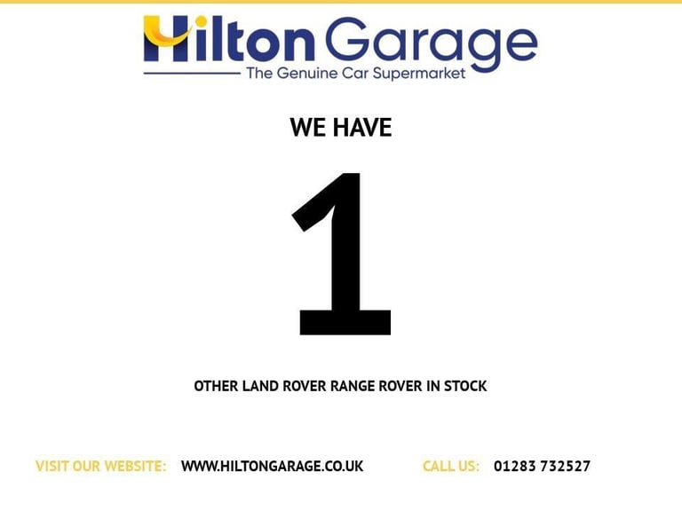 2022 Land Rover Range Rover 3.0 P400 MHEV HSE SUV 5dr Petrol Auto 4WD Euro 6 (s/s) (400 ps) [SLID...